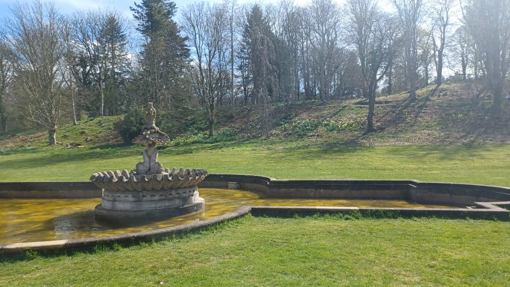 Water feature at Culzean Castle